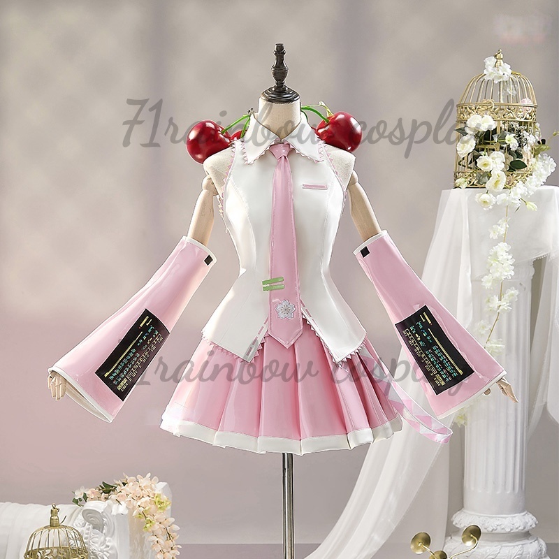 Cosplay Anime Boy - Kostum Cosplay Sakura Mikuu Seragam Mikuu