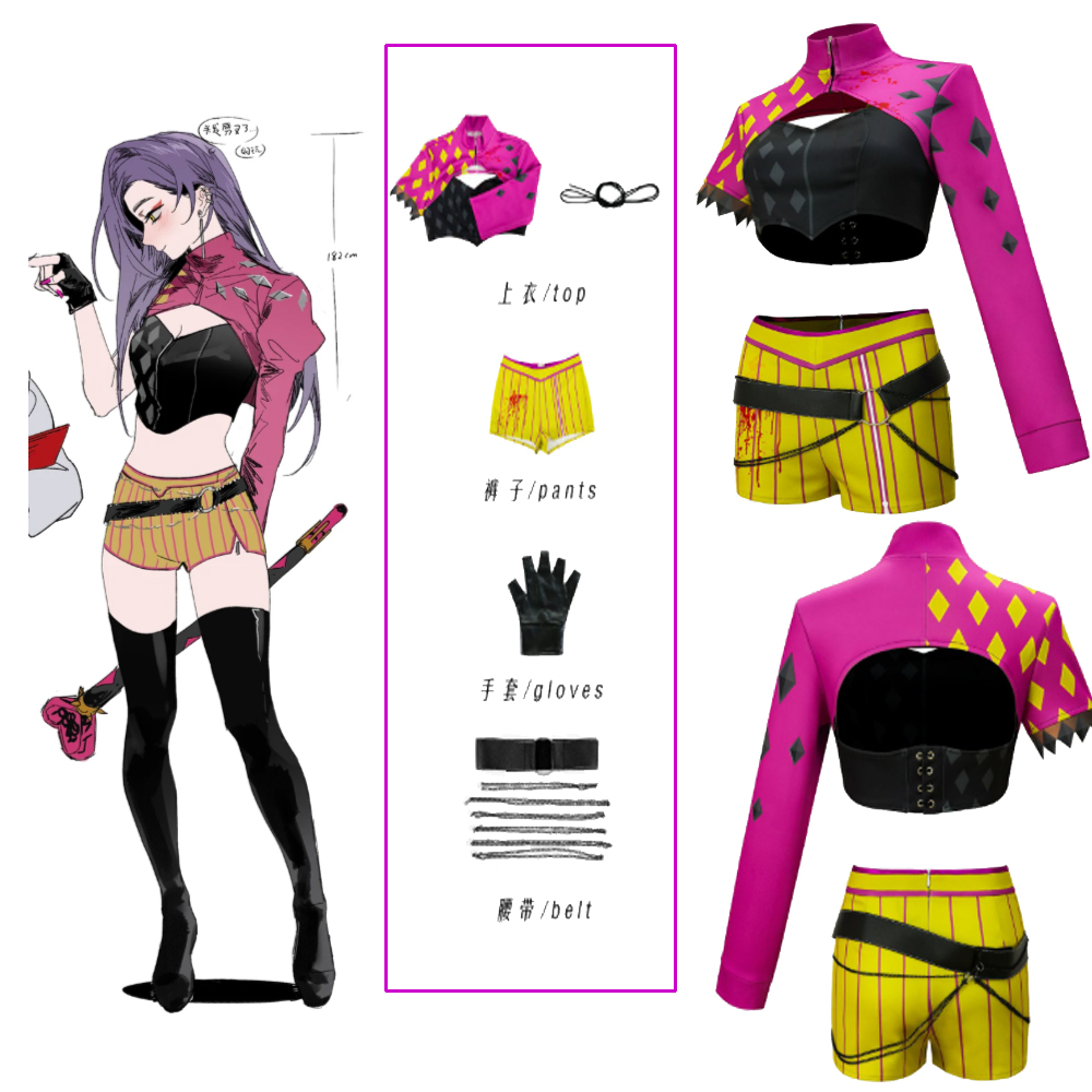 Anime Cosplay Com - Kostum Cosplay Mina Trickster Anime Daylight