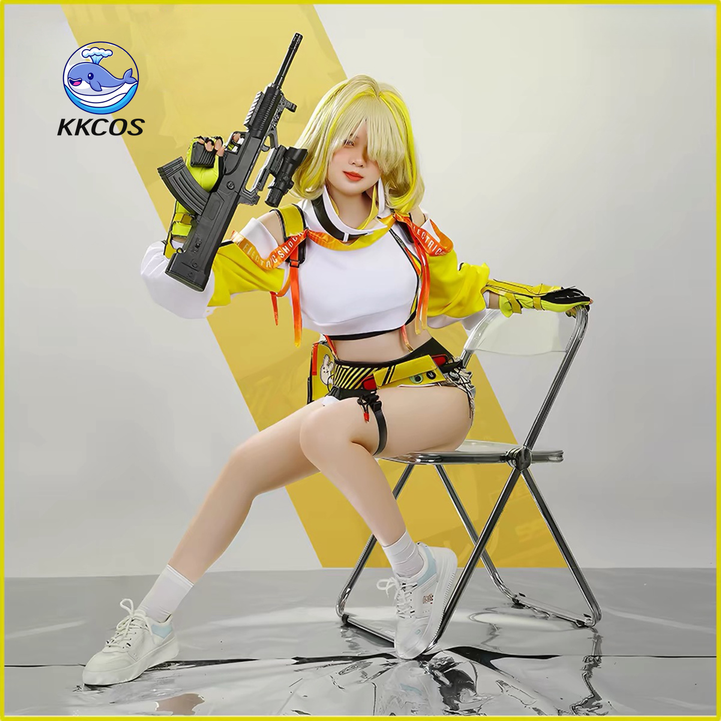 Anime Cosplay Dress - KKCos Nikke Elegg Kostum Cosplay Set