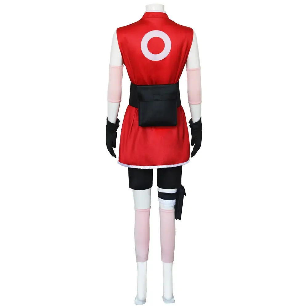 Anime Cosplay Ninja - Kostum Anime Cosplay Haruno Sakura Pakaian