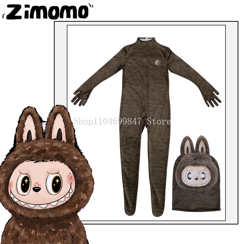 Anime Cosplay Girl - Kostum Cosplay Monster Kartun Zimomo untuk