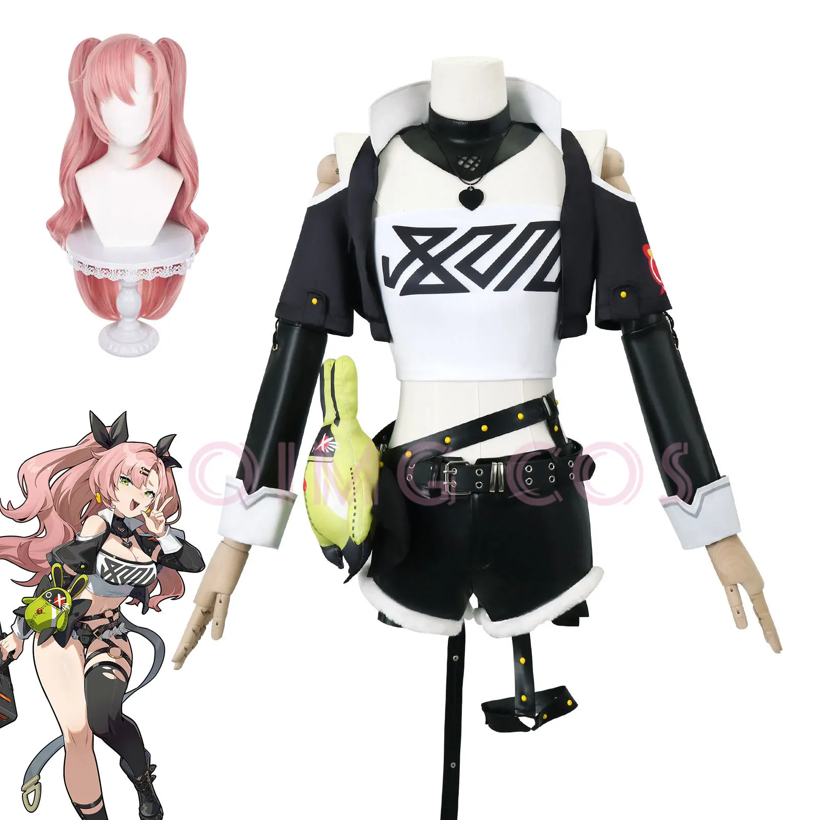 Anime Cosplay For Halloween - Nicole Demara Zenless Zone Zero Kostum