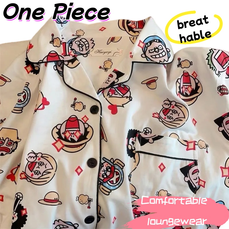 Anime Zoro Cosplay Female - Piyama Pasangan One Piece Wanita Musim