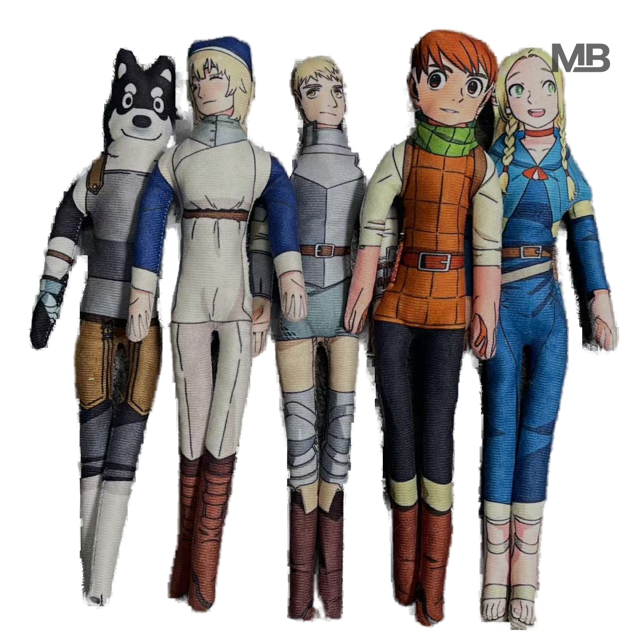 Anime Cosplay Face - Boneka Plush Anime Dungeon Meshi Laios