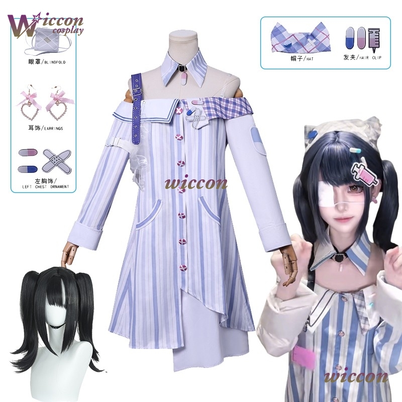 Anime Cosplay Outfit Ideas - Eyepatch Jirai Kei Infinity Nikki Kostum