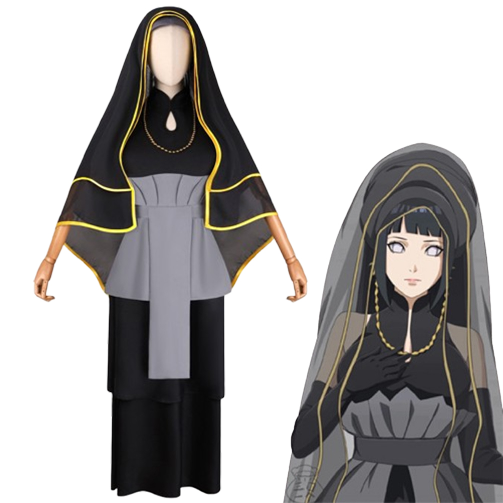 Anime Cosplay Events 2026 - 2026 Pakaian Pernikahan Hyuga Hinata, Kostum