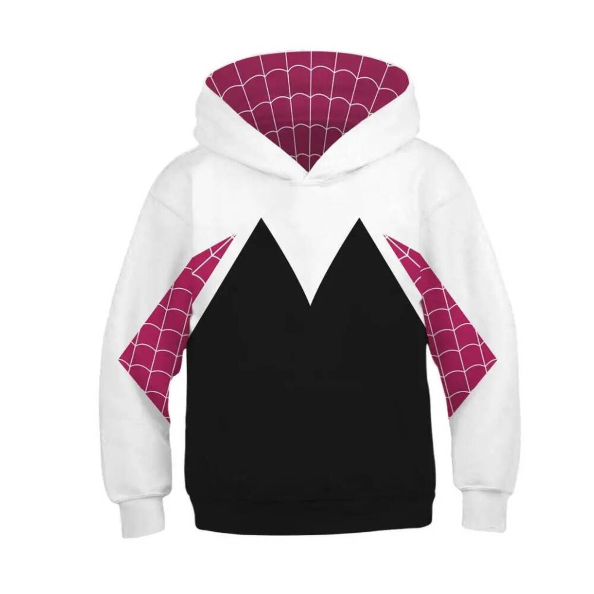 Cosplay Anime Boy - Kostum Cosplay Gwen Stacy Anak-anak Hoodie
