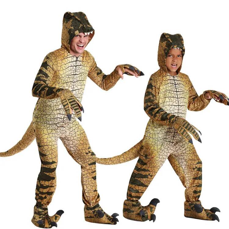 Cosplay Anime Boy - Kostum Anak-anak Dinosaurus Tyrannosaurus Kostum Cosplay