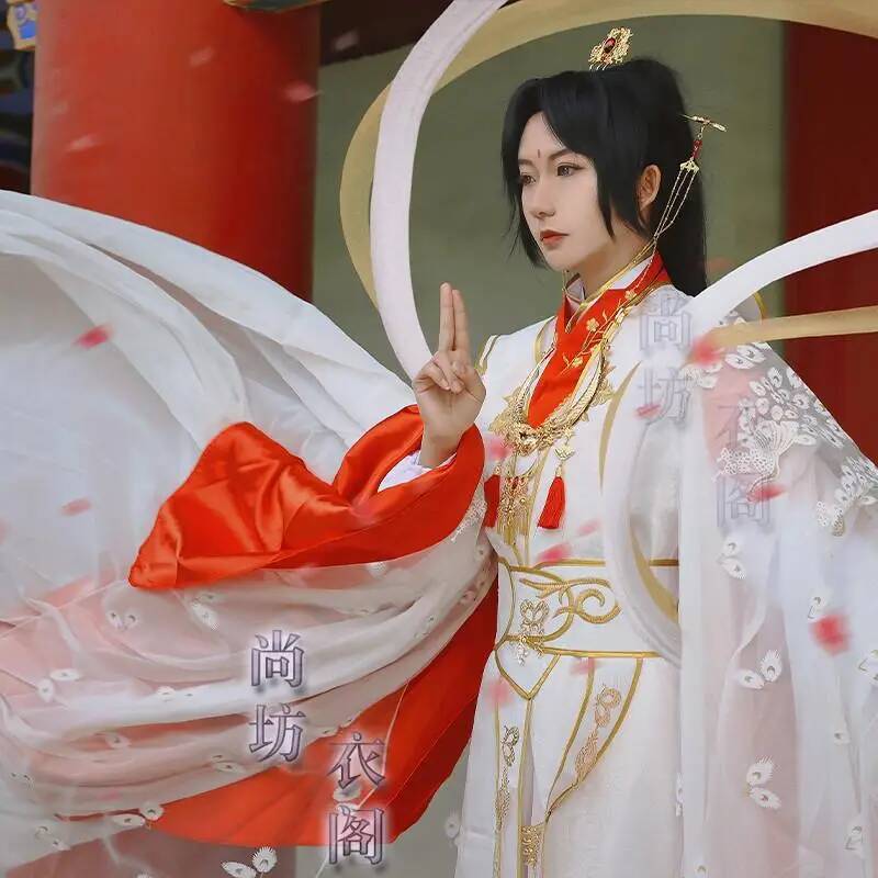 Anime Cosplay For Halloween - Kostum Cosplay Han Fu Halloween Crown