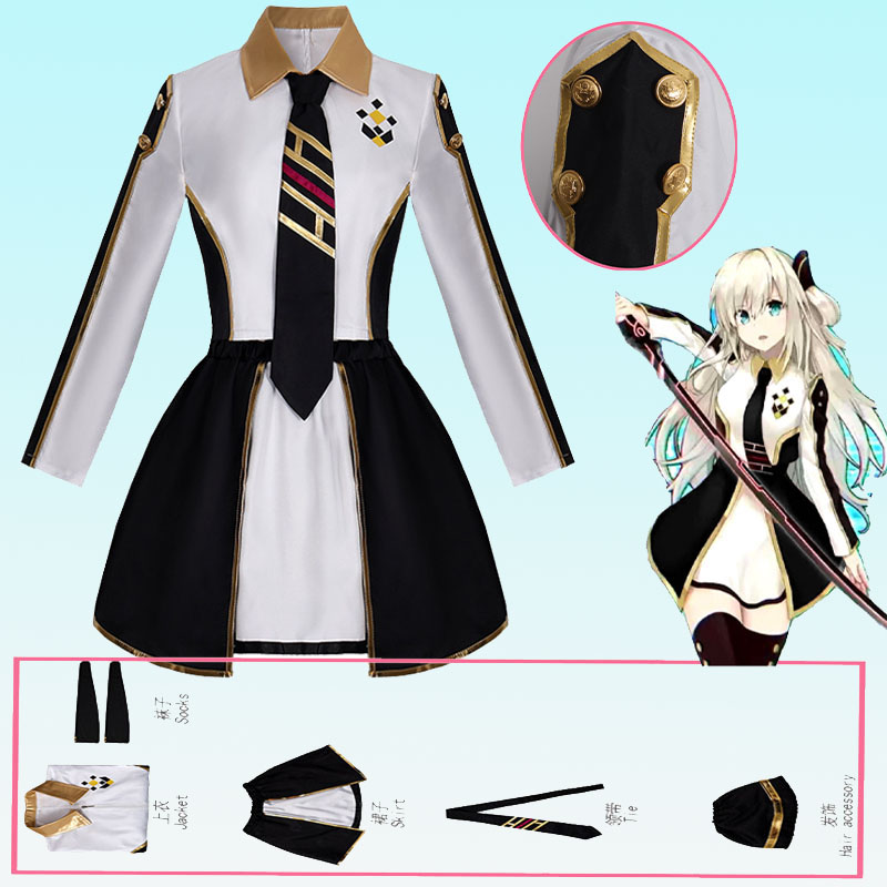 Anime Cosplay Dress - Setelan Cosplay kostum wanita Anime pakaian