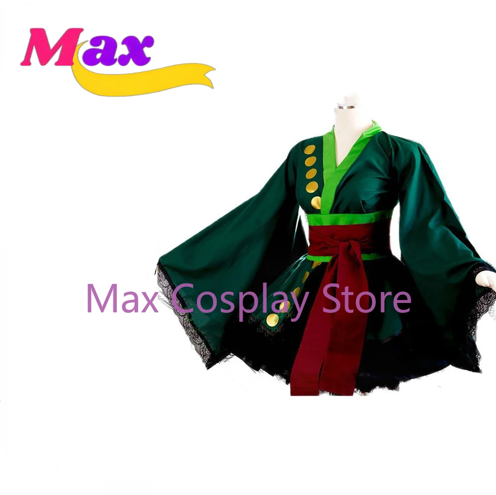 Anime Zoro Cosplay Female - Kostum Cosplay Anime Max Zoro Lolita
