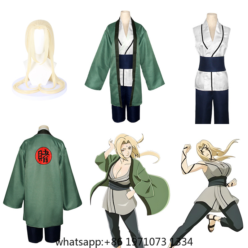 Cosplay Anime Tsunade - Kostum Cosplay Tsunade Anime Kartun Gadis