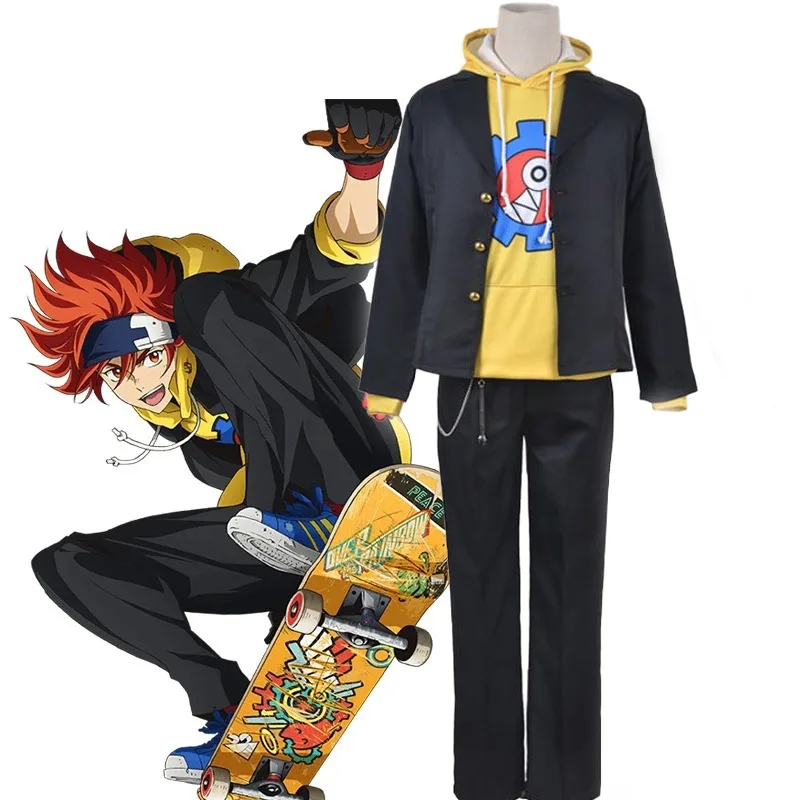 Cosplay Anime Boy - Kostum Cosplay SK8 The Infinity Reki