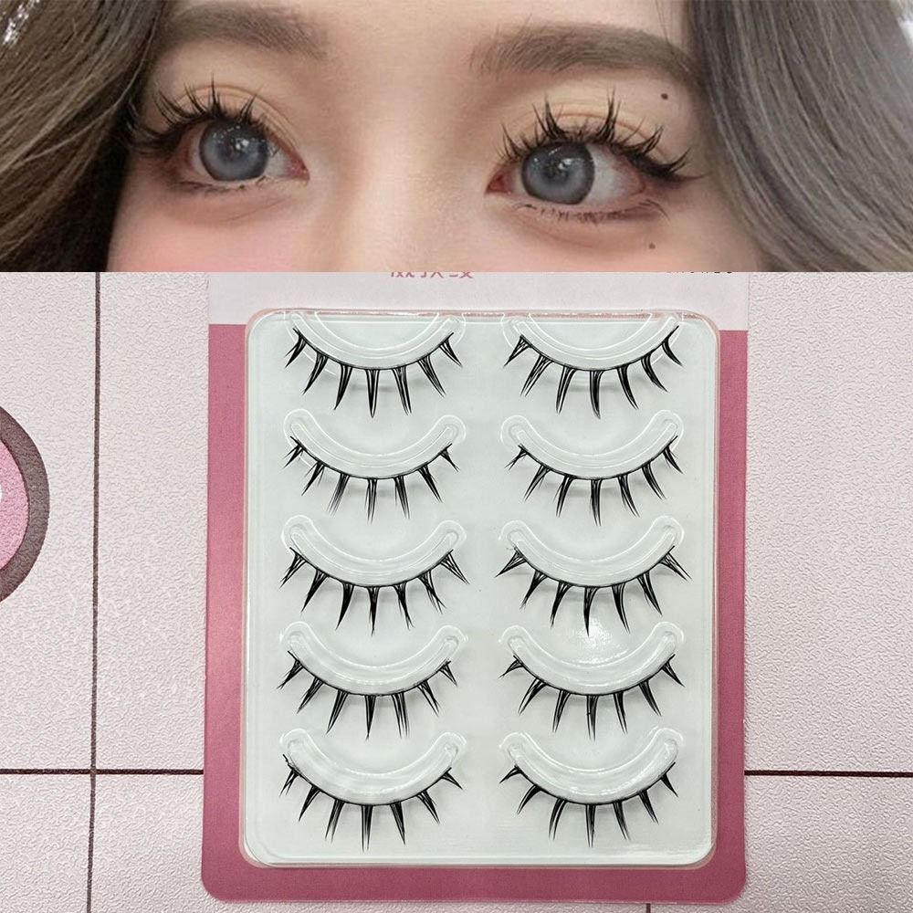 Anime Cosplay Lashes - 5 Pasang Bulu Mata Palsu Jepang