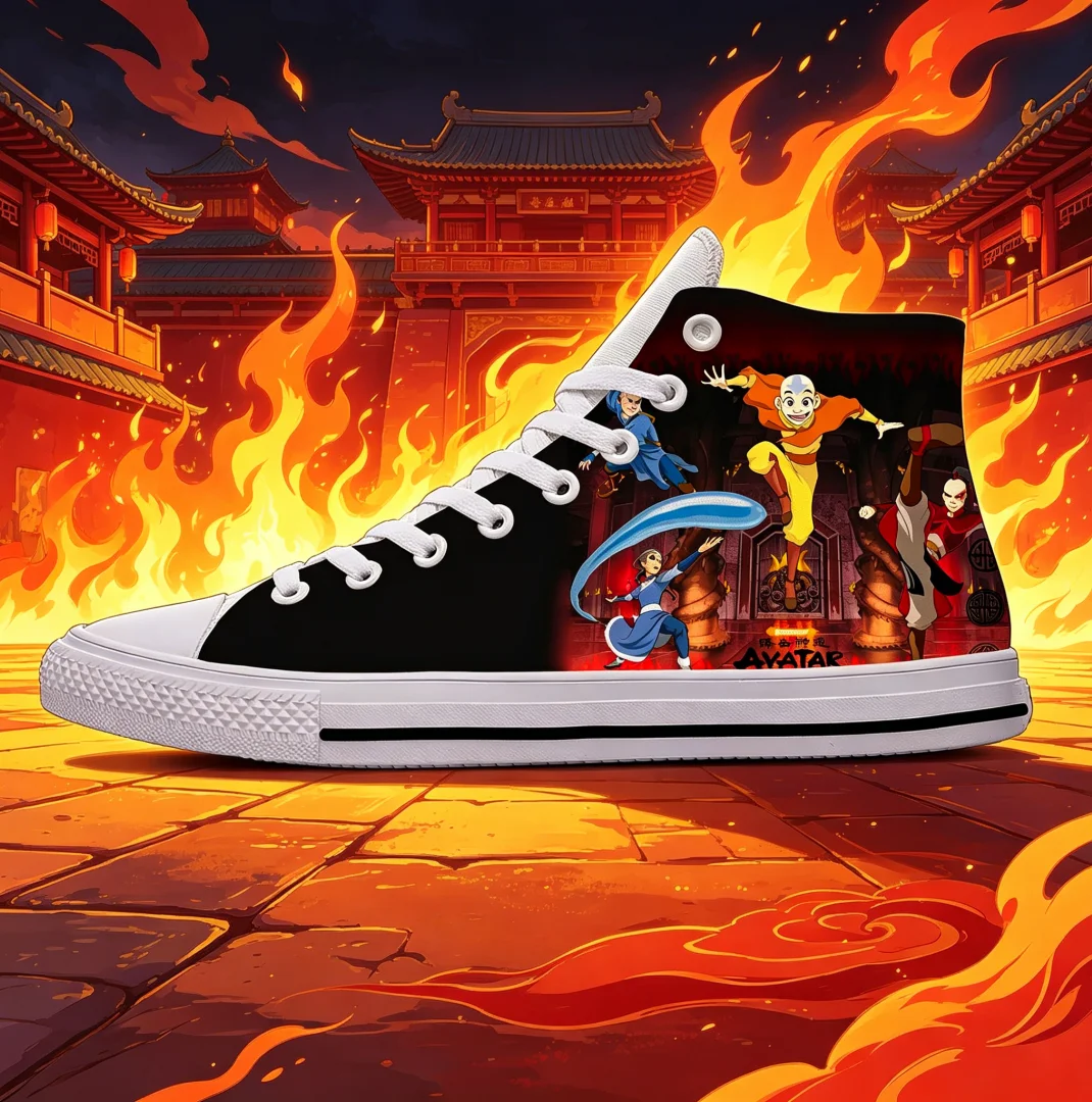 Cosplay Avatar Anime - Sepatu Avatar The Last Airbender Sepatu