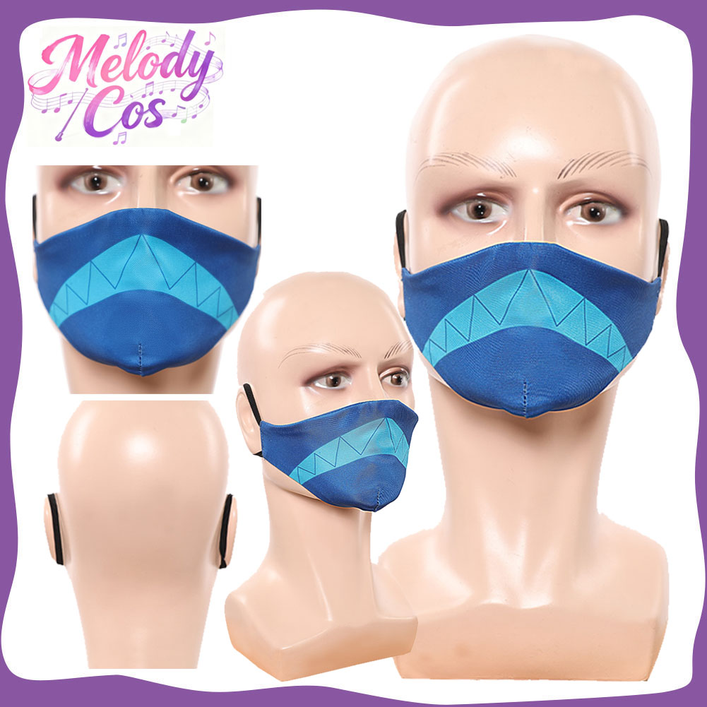 Anime Cosplay Face - Fantasia Alastor Masker Cosplay Anime Hotel
