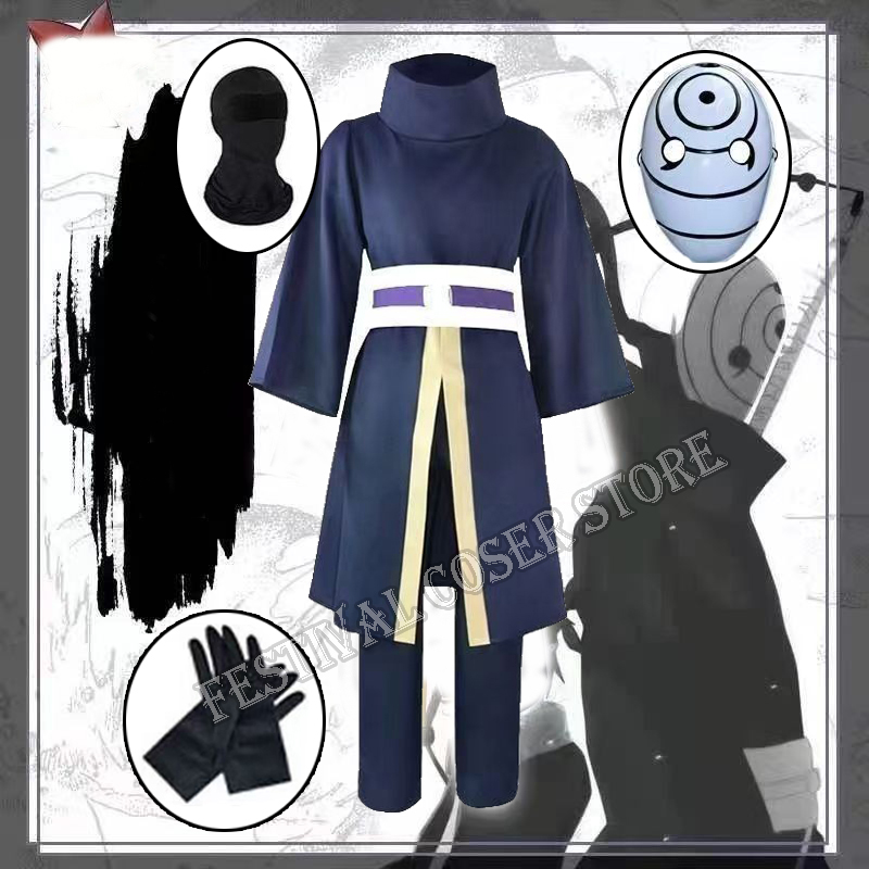 Kostum Cosplay Anime Uchiha Ob - Anime Cosplay Ninja ulasan dan harga