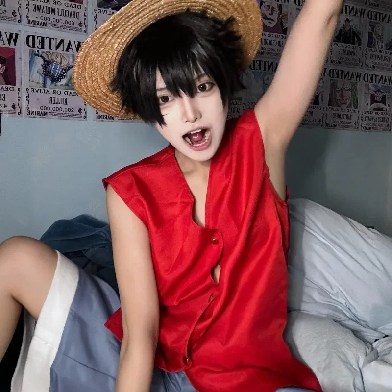 Topi Jerami Gaya Luffy One Pie - One Piece Straw Hat ulasan dan harga