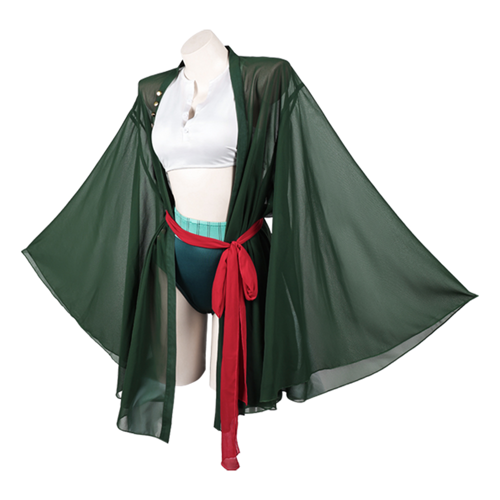Fantasia Pirate Lady Roronoa O - Anime Zoro Cosplay Female ulasan dan harga