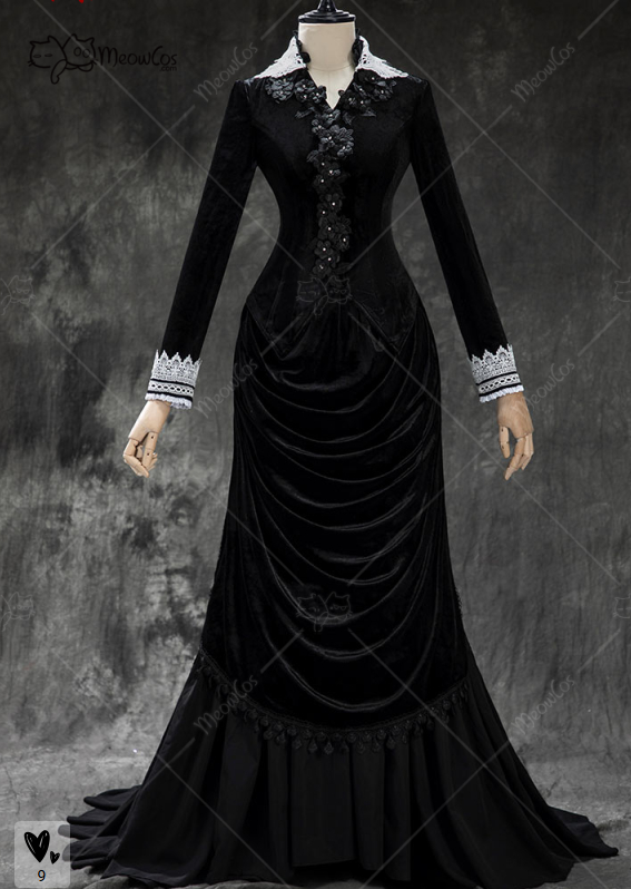 MEOWCOS Set Rok Atasan Beludru - Anime Cosplay Com ulasan dan harga