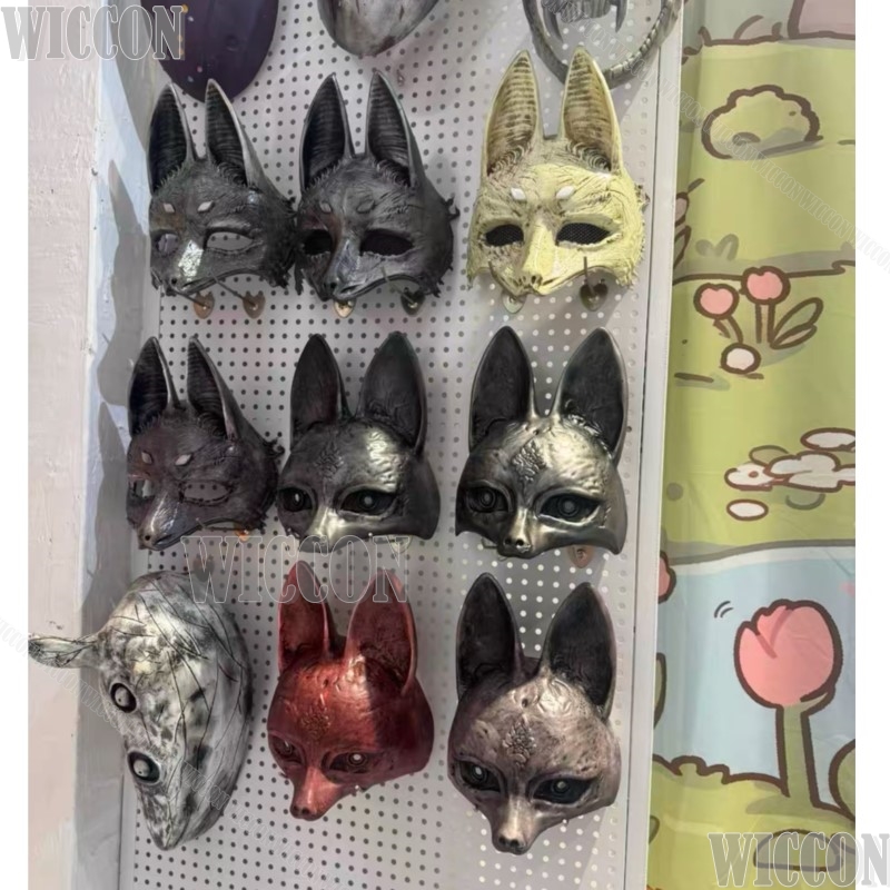 Topeng Fox Man 2025 Game Horor - Anime Cosplay Face ulasan dan harga