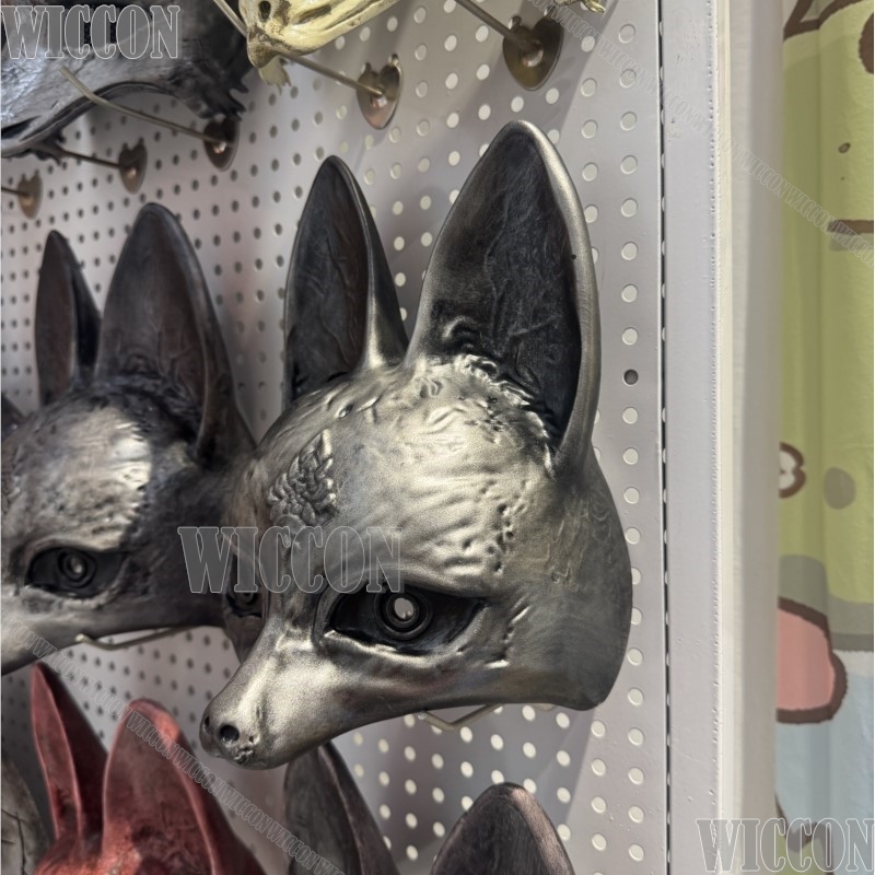 Topeng Fox Man 2025 Game Horor - Anime Cosplay Face ulasan dan harga