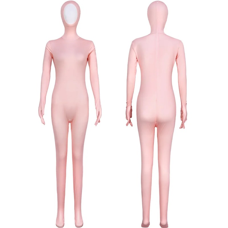 Bodysuit Jumpsuit Wanita Warna - Anime Cosplay Face ulasan dan harga