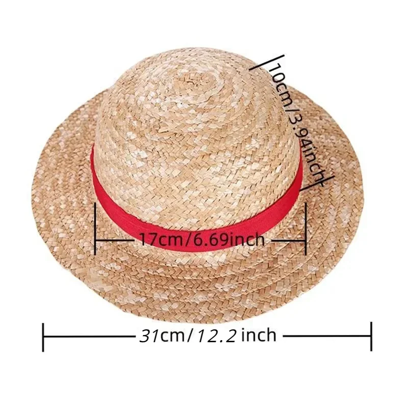 Topi Jerami Luffy One Piece Ak - One Piece Straw Hat ulasan dan harga
