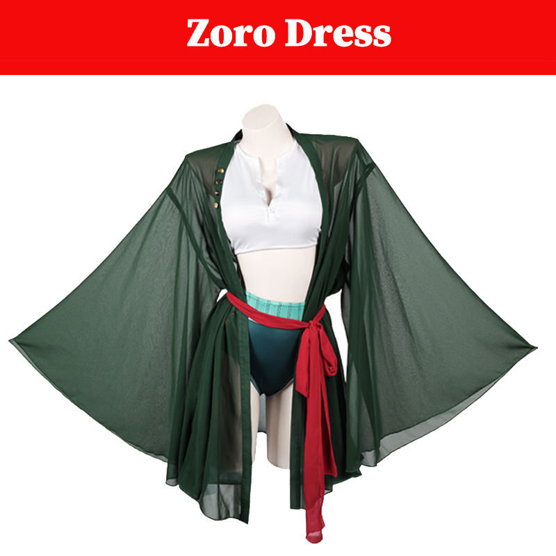 Kostum Cosplay Bajak Laut Wani - Anime Zoro Cosplay Female ulasan dan harga