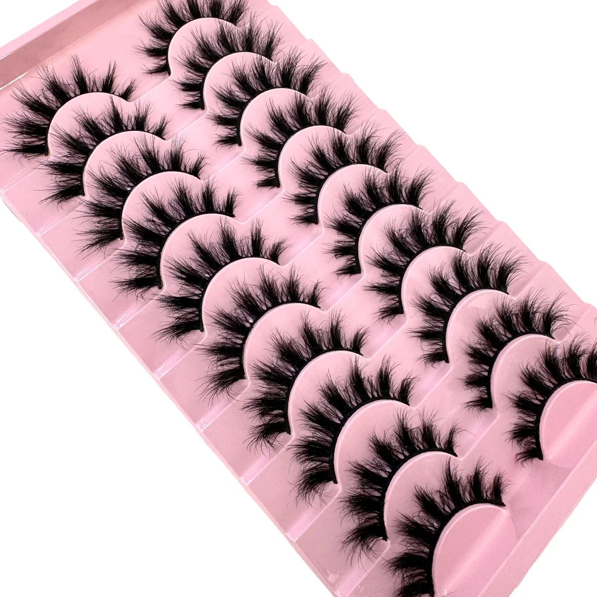 10 Pasang Bulu Mata Palsu Mink - Anime Cosplay Lashes ulasan dan harga