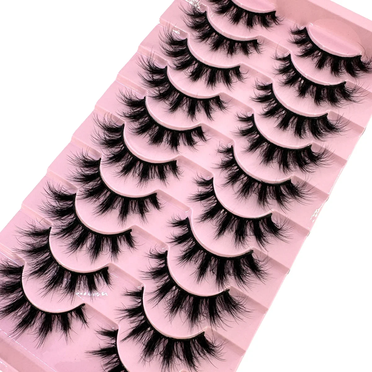 10 Pasang Bulu Mata Palsu Mink - Anime Cosplay Lashes ulasan dan harga