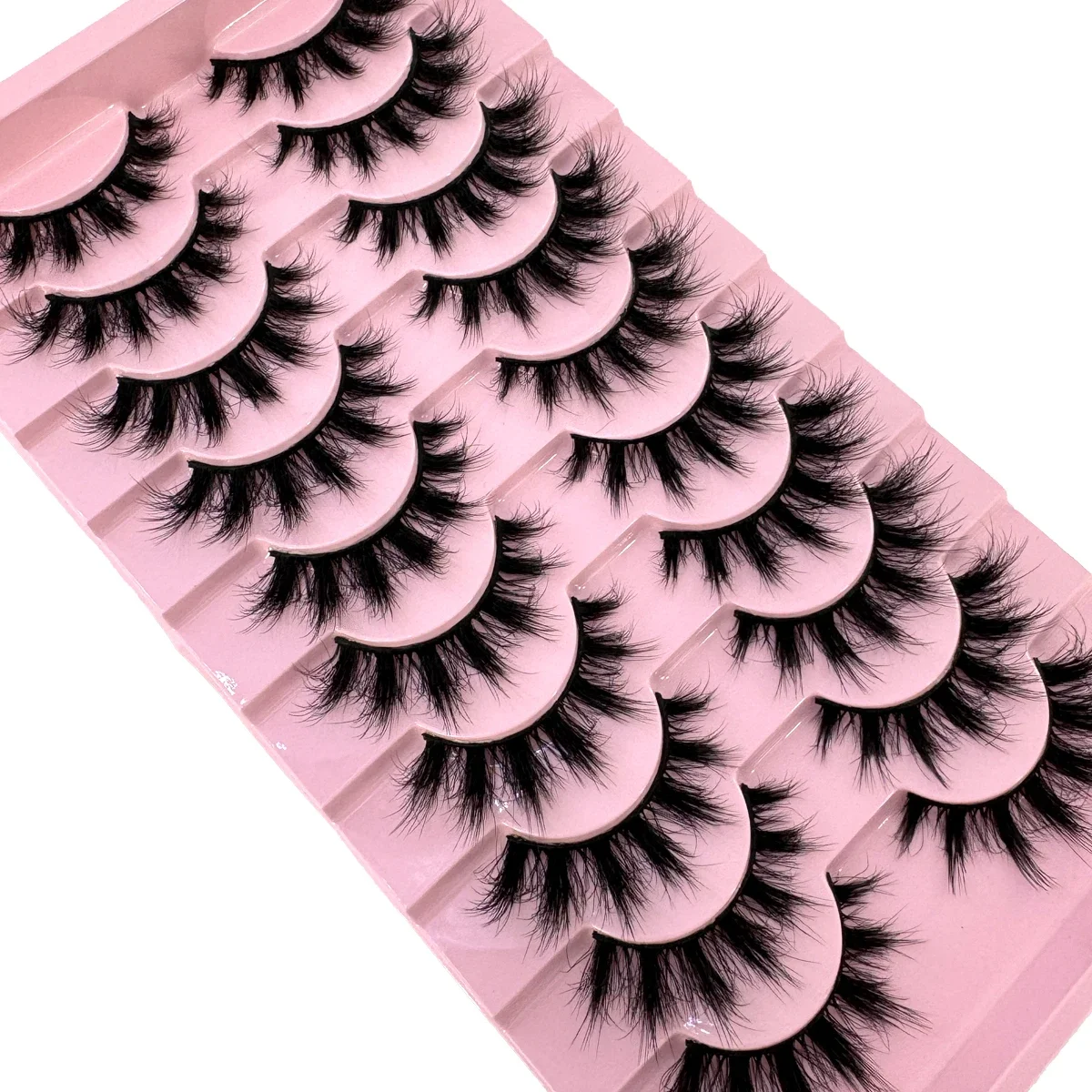 10 Pasang Bulu Mata Palsu Mink - Anime Cosplay Lashes ulasan dan harga