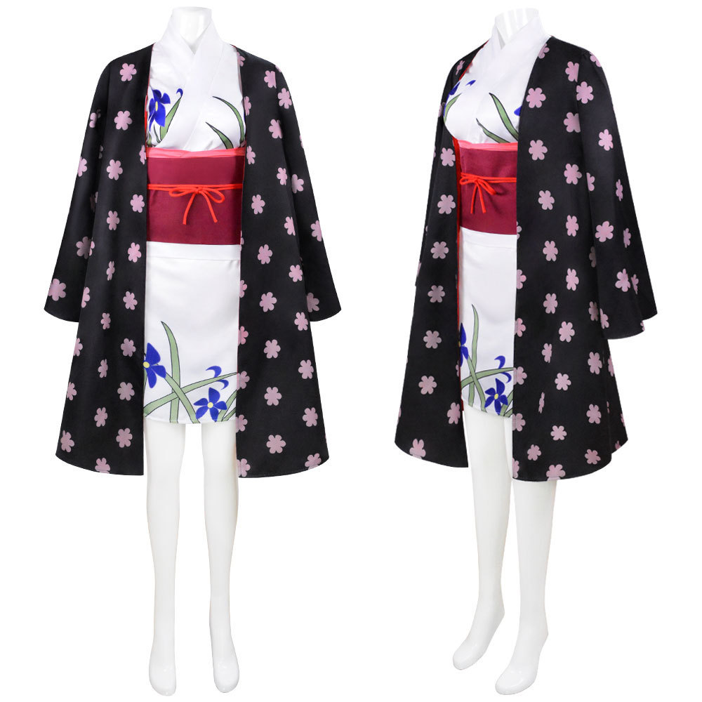Kostum Cosplay Nico Robin Wano - Anime Cosplay Com ulasan dan harga