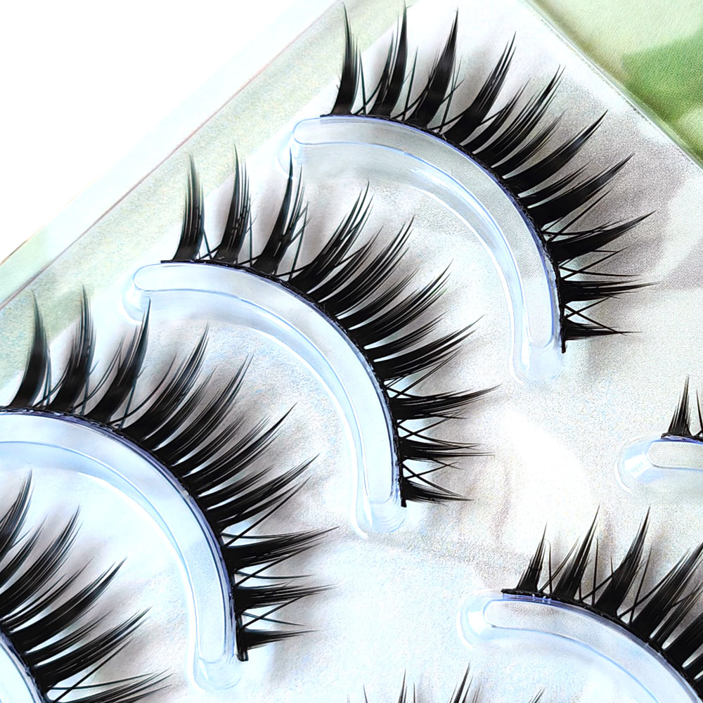 5 pasang Makeup bulu mata pals - Anime Cosplay Lashes ulasan dan harga