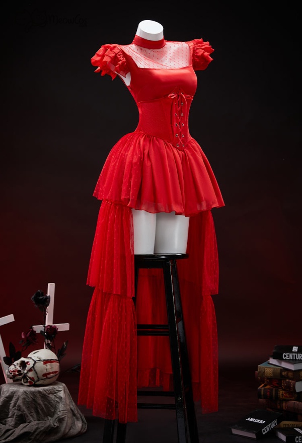 MEOWCOS Kostum Cosplay Lydia W - Anime Cosplay Com ulasan dan harga