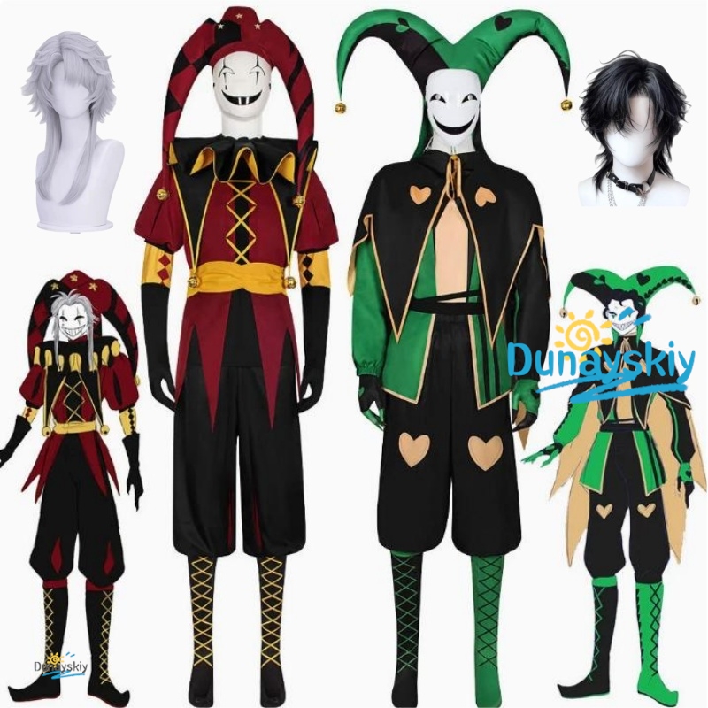 Kostum Cosplay Badut Pierrot S - Anime Cosplay Expo 2025 ulasan dan harga