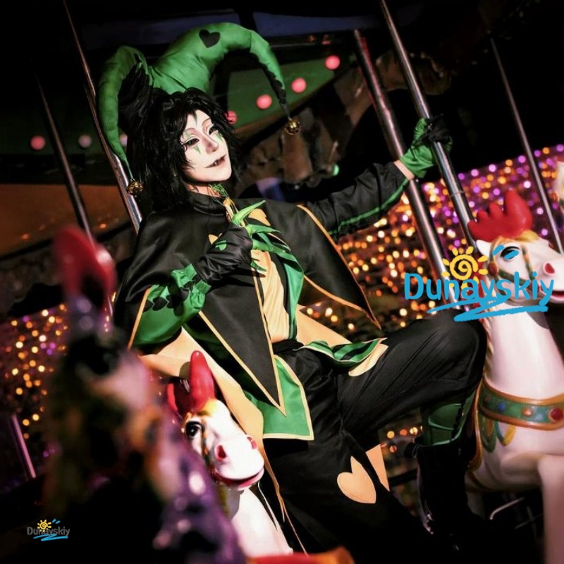 Kostum Cosplay Badut Pierrot S - Anime Cosplay Expo 2025 ulasan dan harga