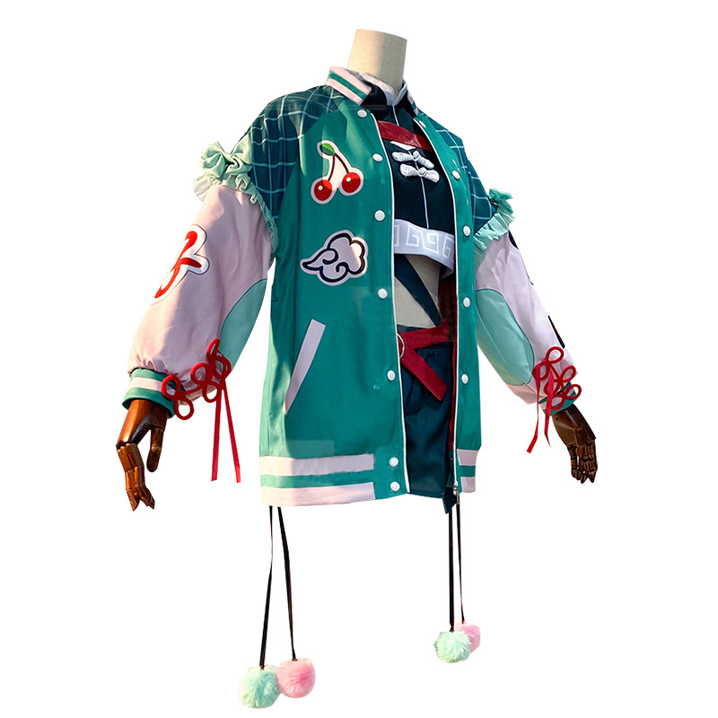 Jaket Bomber Hijau Hao Kore De - Anime Cosplay 2026 ulasan dan harga