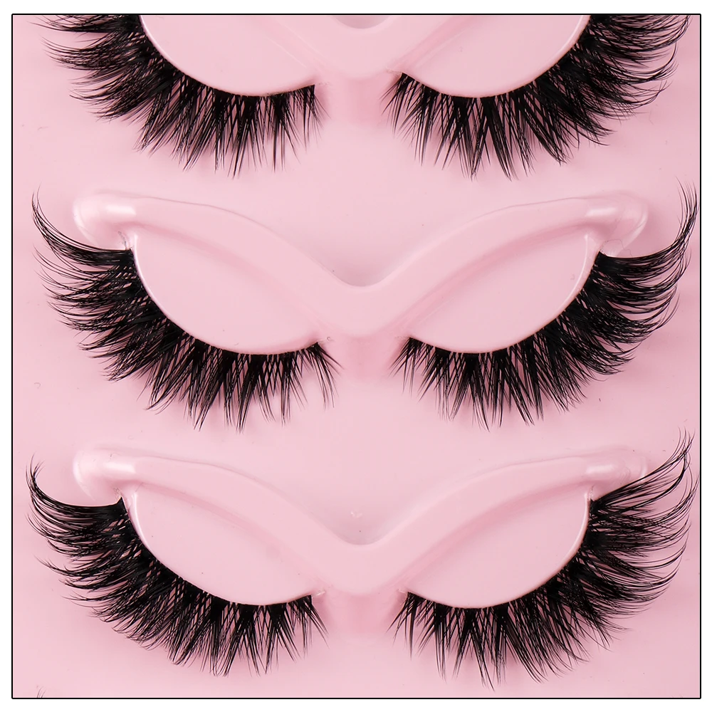 Cat Eye 5 Pasang Bulu Mata Pal - Anime Cosplay Lashes ulasan dan harga