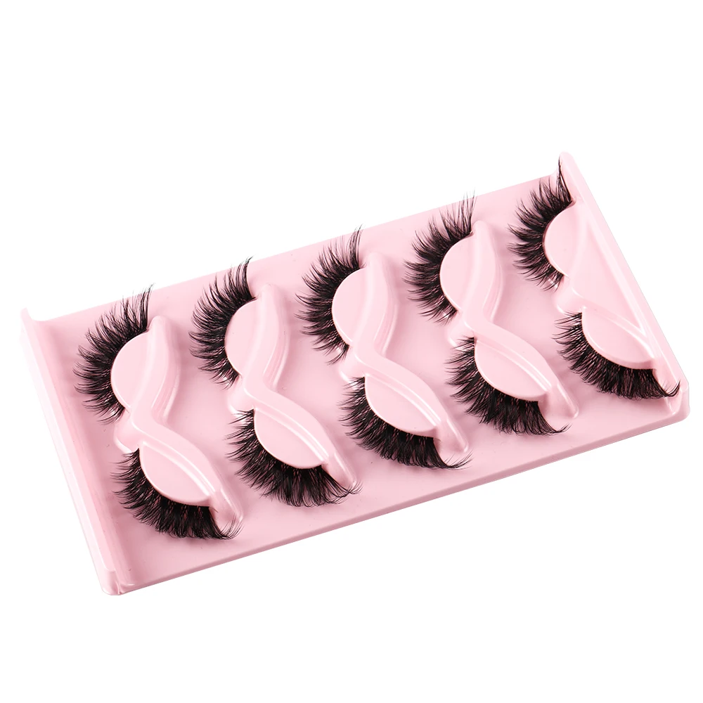Cat Eye 5 Pasang Bulu Mata Pal - Anime Cosplay Lashes ulasan dan harga