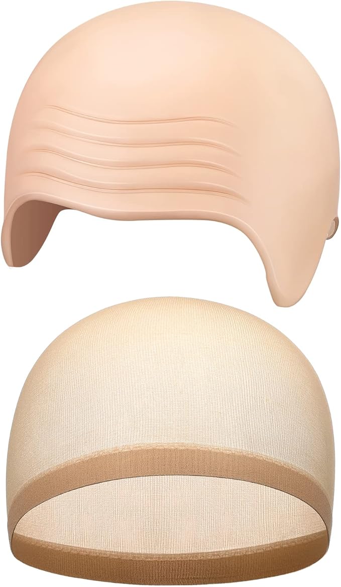 2 Buah Topi Botak Lateks denga - Anime Cosplay Makeup ulasan dan harga