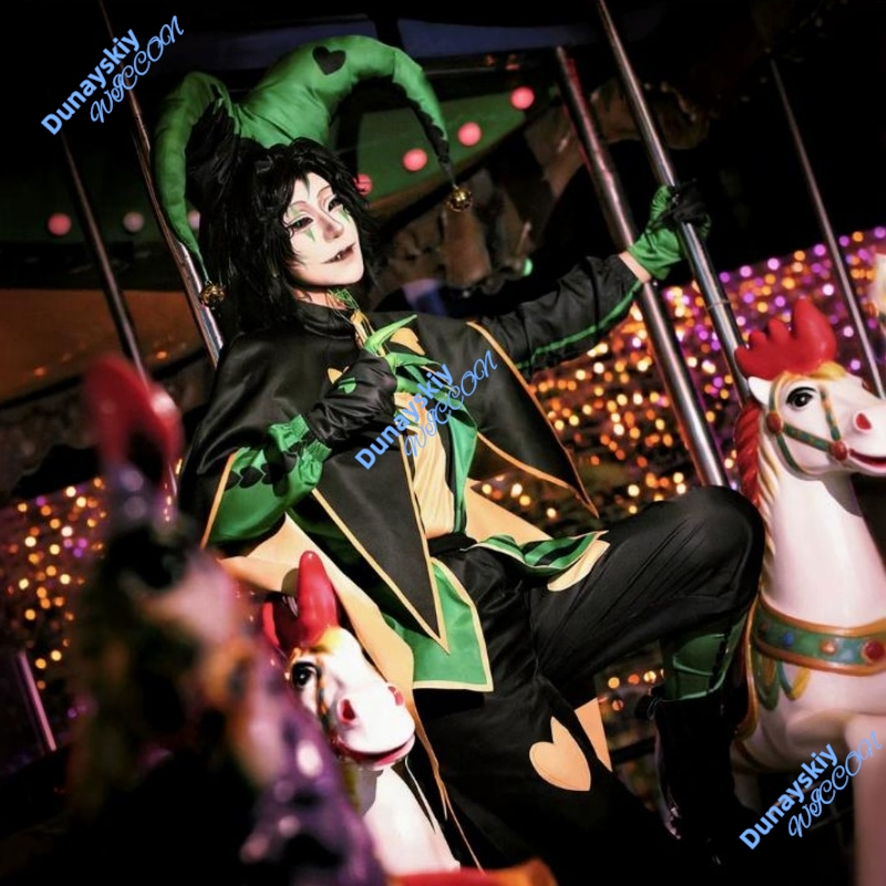 Kostum Cosplay Badut Pierrot S - Anime Cosplay Expo 2025 ulasan dan harga