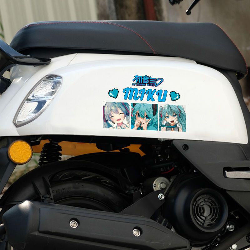 Stiker Reflektif Anime Hatsune - Anime Cosplay 2026 ulasan dan harga
