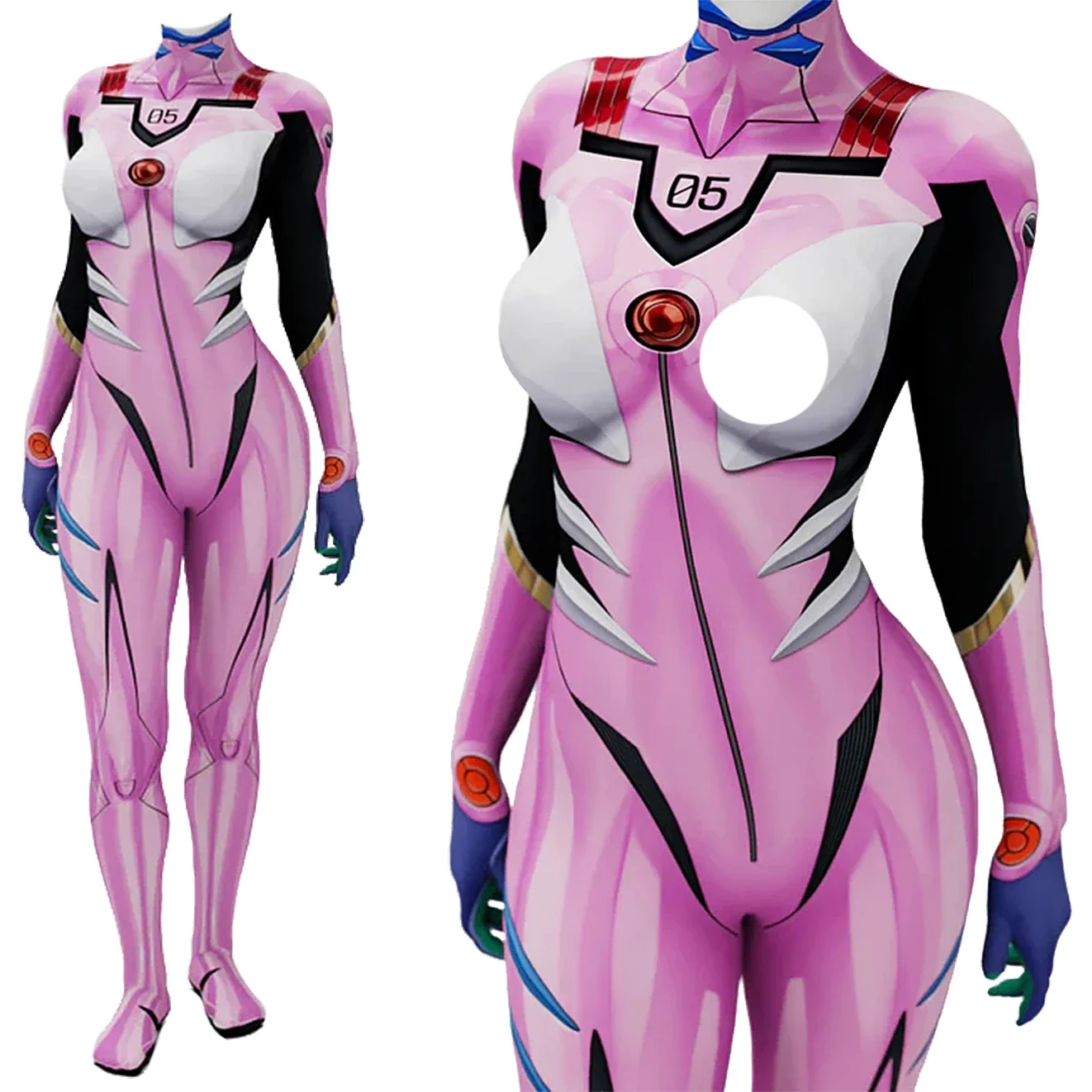 Kostum Cosplay Anime EVA 05 Ma - Anime Cosplay Girl ulasan dan harga
