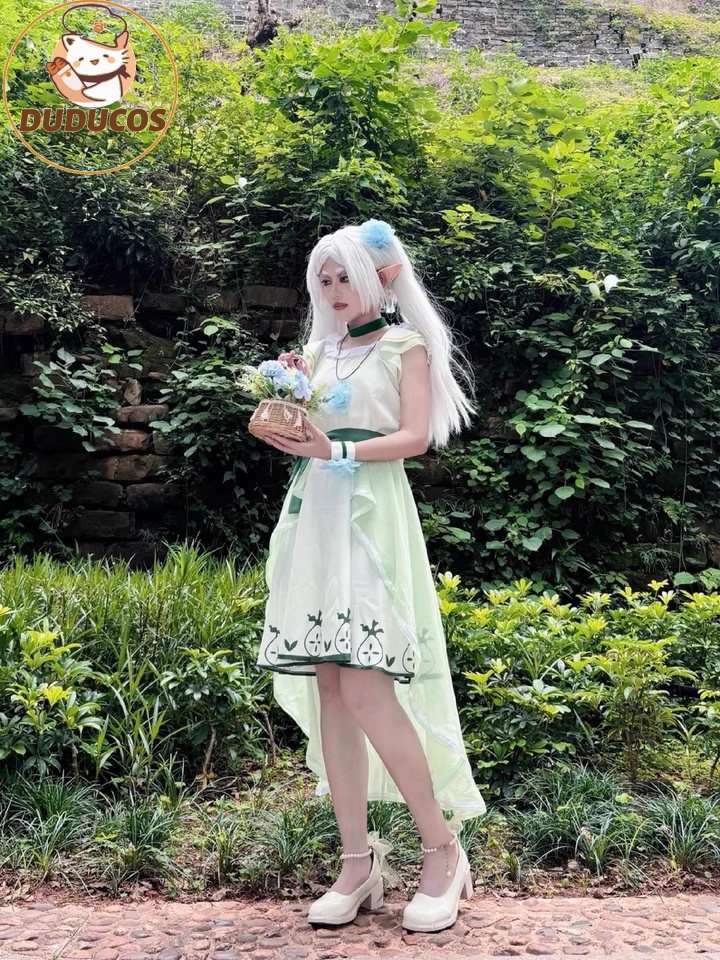 Anime Frieren: Kostum Cosplay  - Anime Cosplay Dress ulasan dan harga