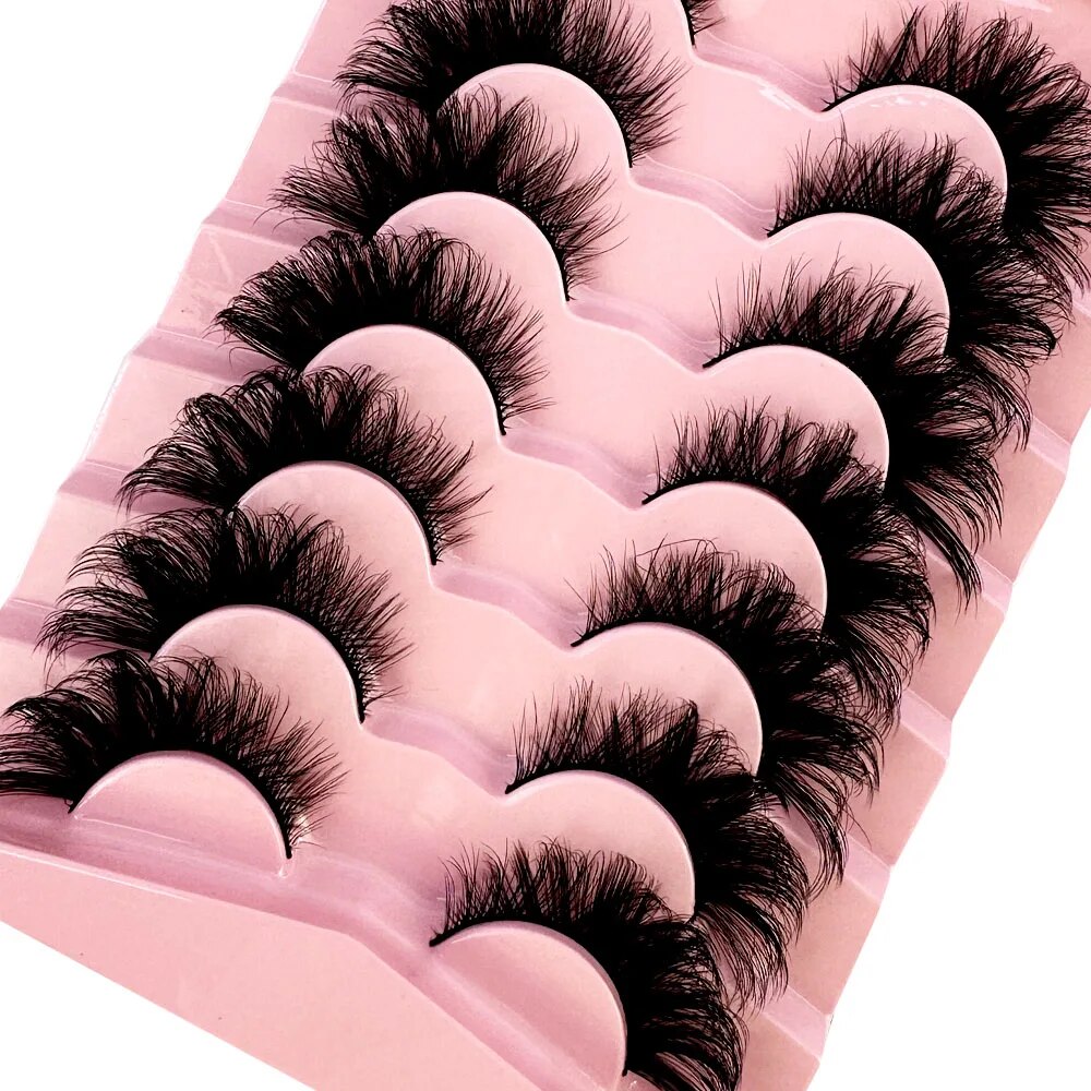 Bulu mata kucing baru 5D bulu  - Anime Cosplay Lashes ulasan dan harga