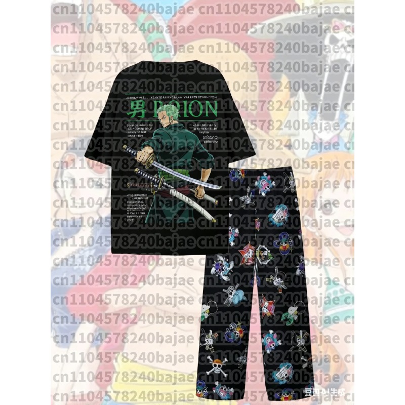 2026 Set Piyama Baru One Piece - One Piece Straw Hat ulasan dan harga