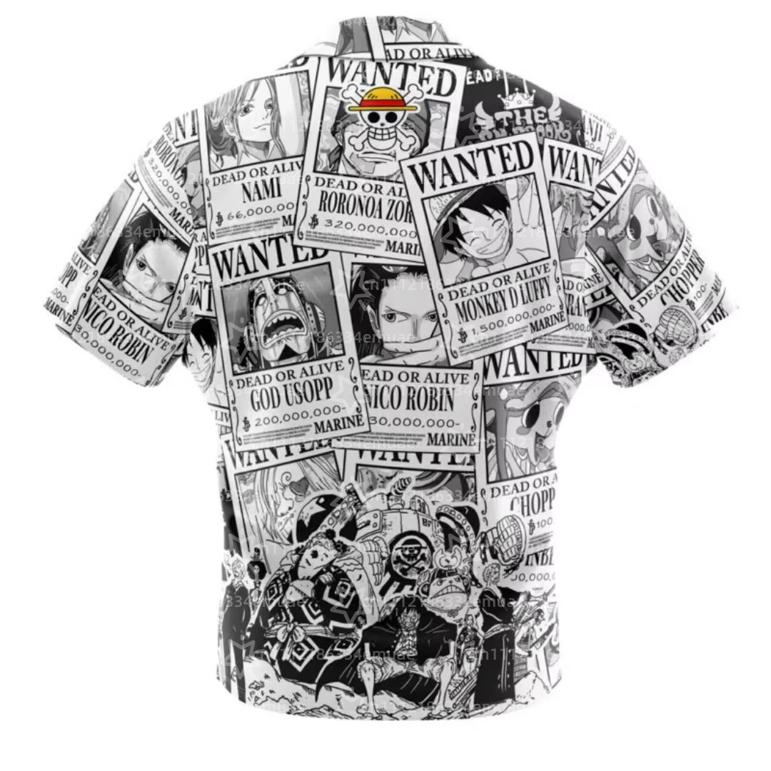Kemeja Hawaii Aloha Strawhat W - One Piece Straw Hat ulasan dan harga