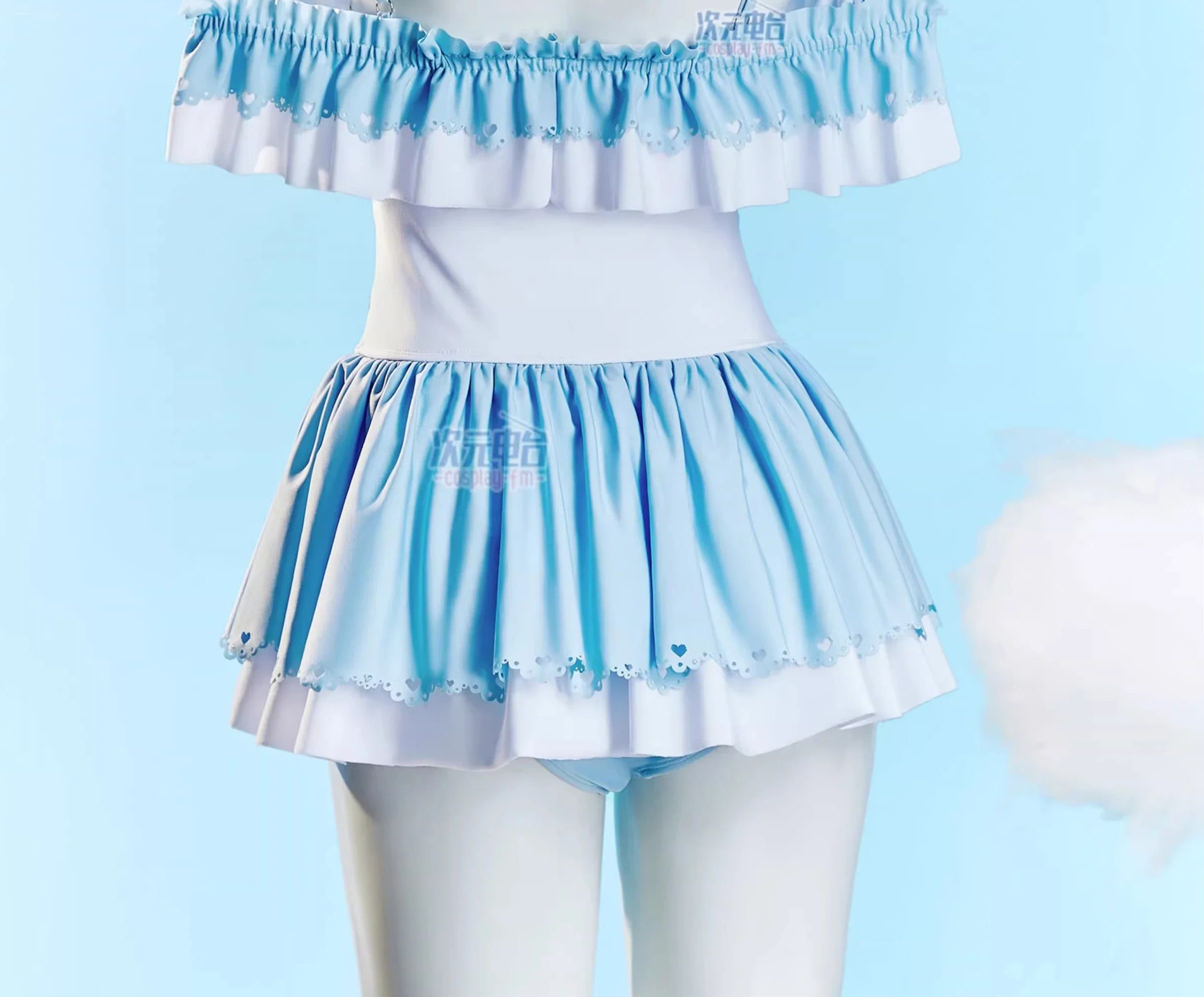 Kostum cosplay Cinnamoroll, ba - Anime Cosplay Girl ulasan dan harga