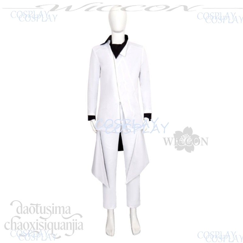 Jas Putih Celana Wig Halloween - Anime Cosplay Events 2026 ulasan dan harga